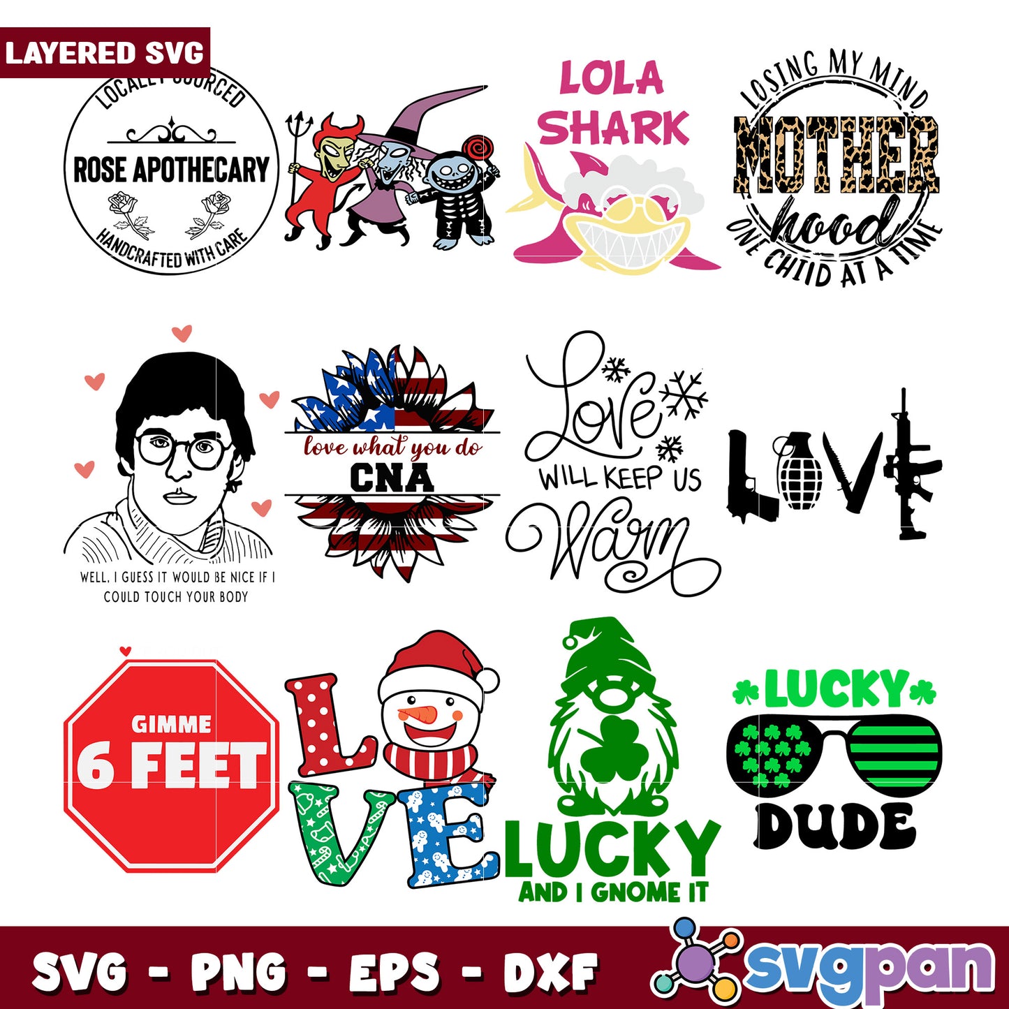Creative Bundle of Fun SVG Designs for You