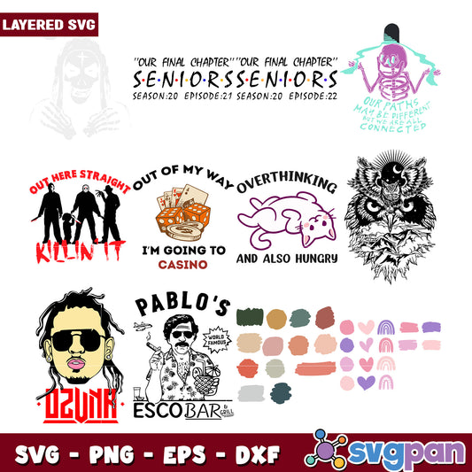 Creative Layered SVG Bundle for Unique Designs