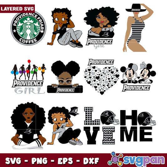 Creative Providence Friars SVG Bundle for Crafters
