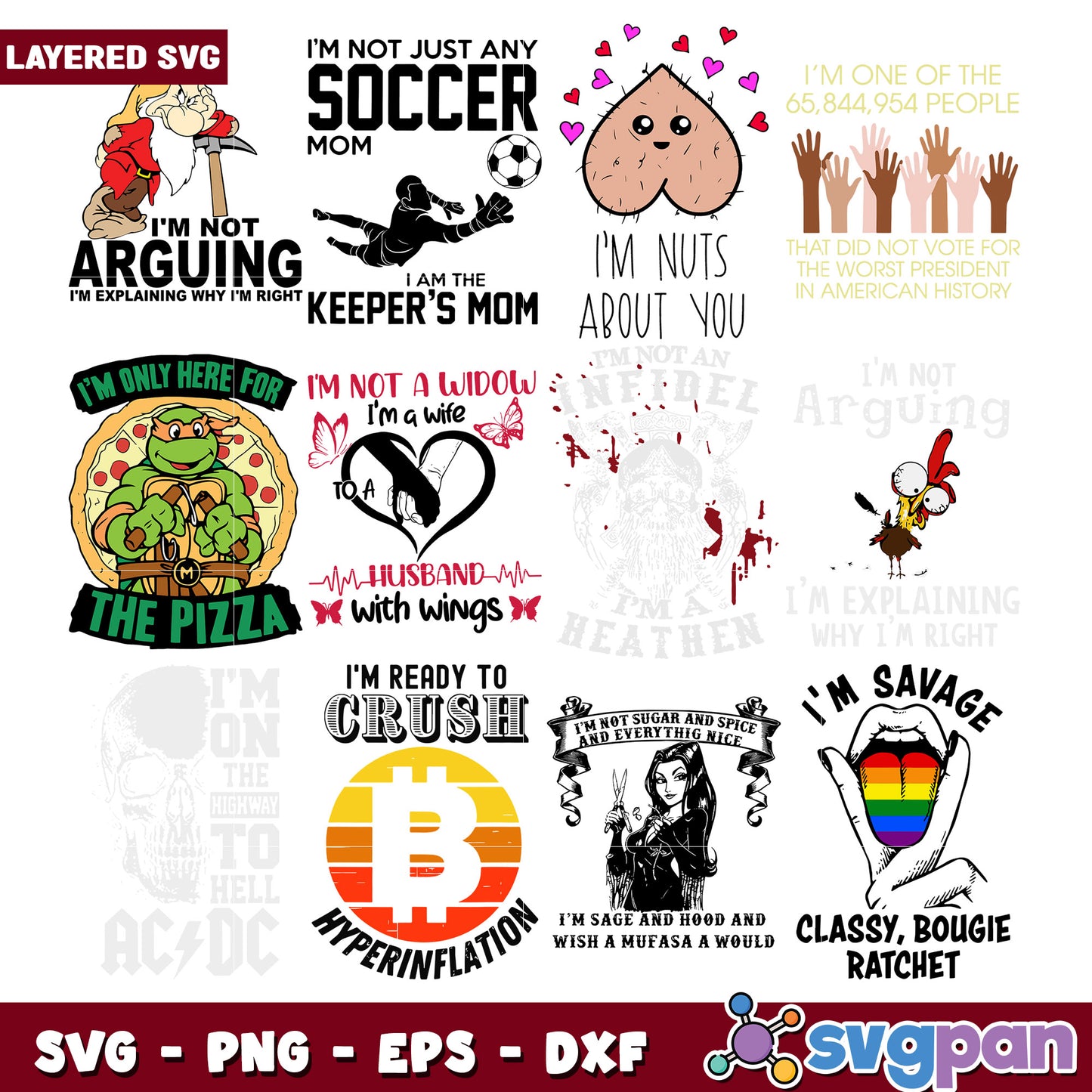 Creative SVG Bundle for Fun and Unique Designs