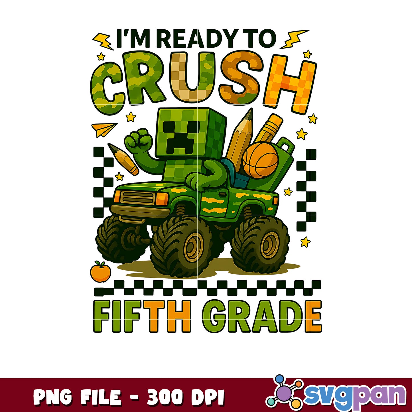 Creeper crush fifth grade png