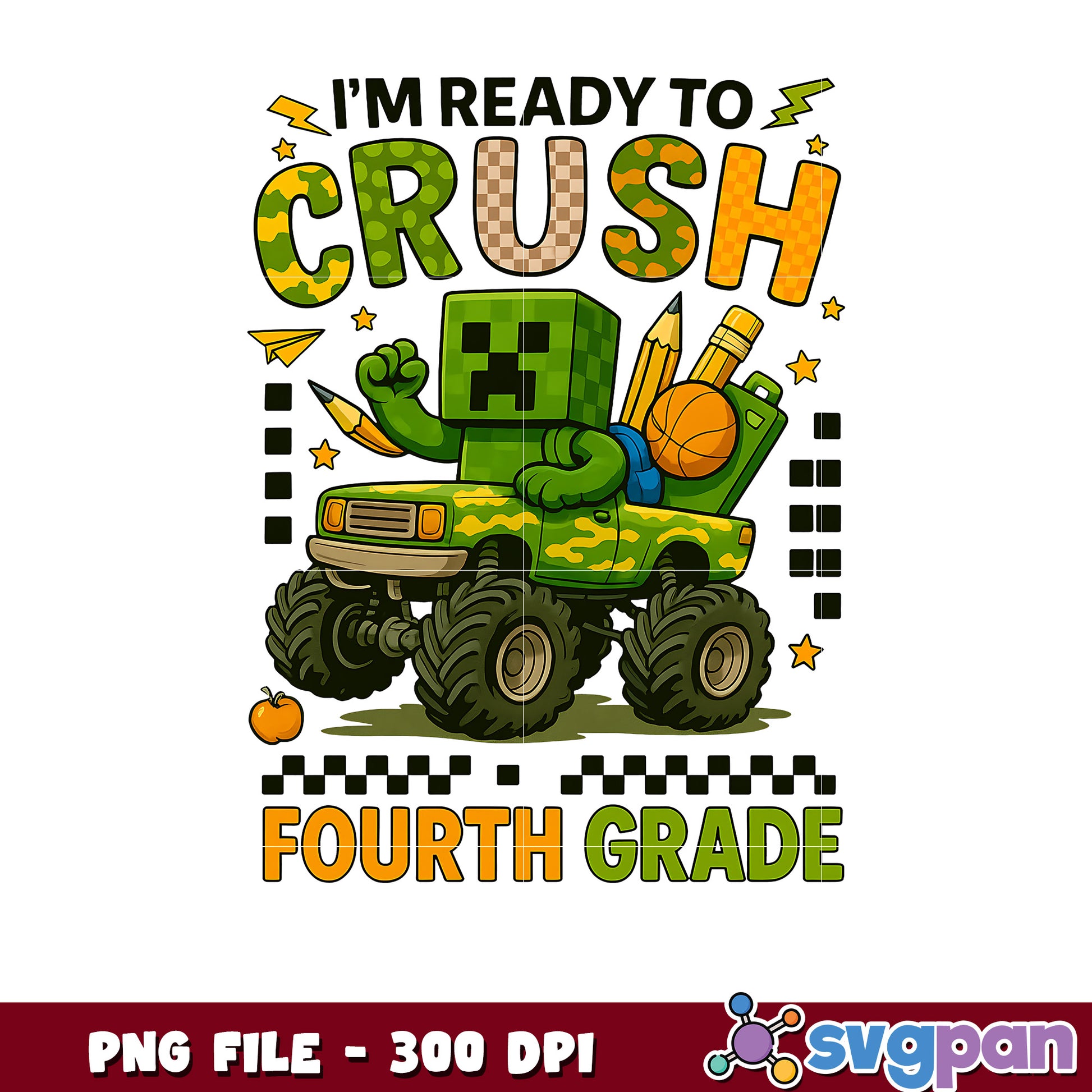 Creeper crush fourth grade png