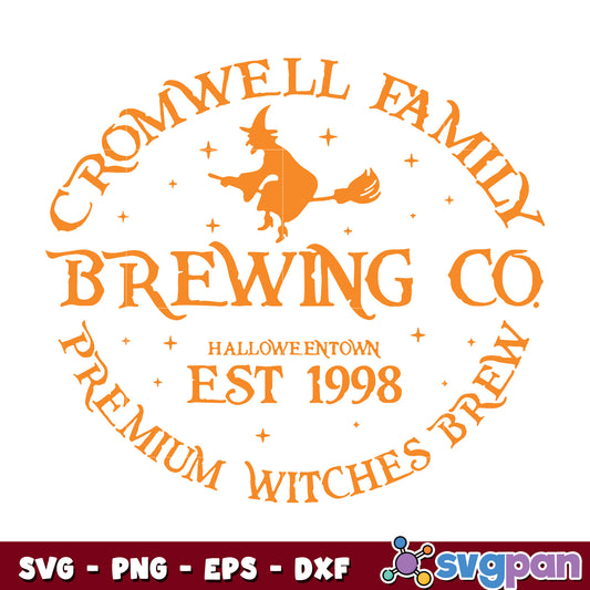 Cromwell Witches Brewing Co svg