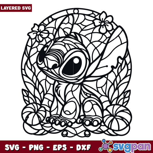 Cute Cartoon Creature SVG Design for Creative Projects