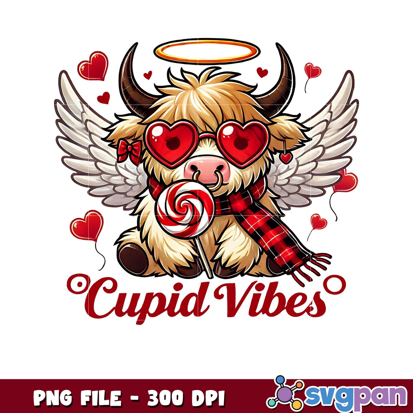 Cute Cupid Vibes Design for Valentines Day, Perfect Gift Idea