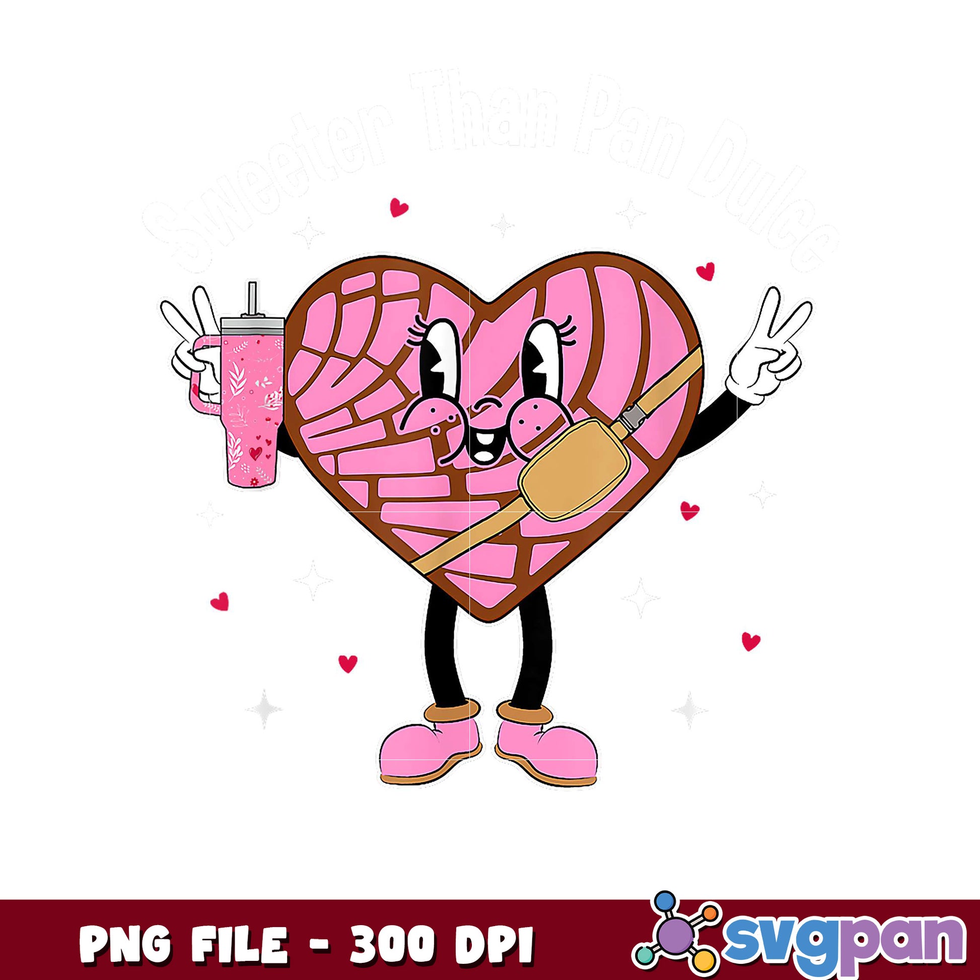 Cute Heart Character Design, Perfect for Various Projects