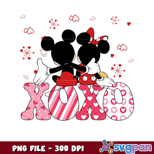 Cute Mickey Mouse and Minnie Design, Perfect for Gifts