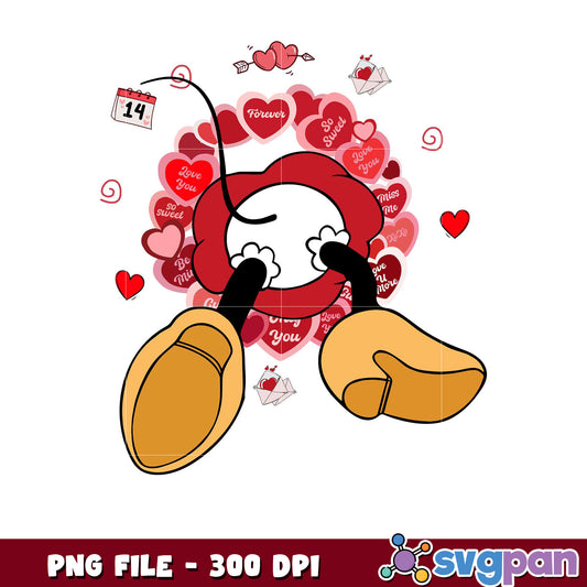 Cute Valentine Design, perfect for heartfelt gifts