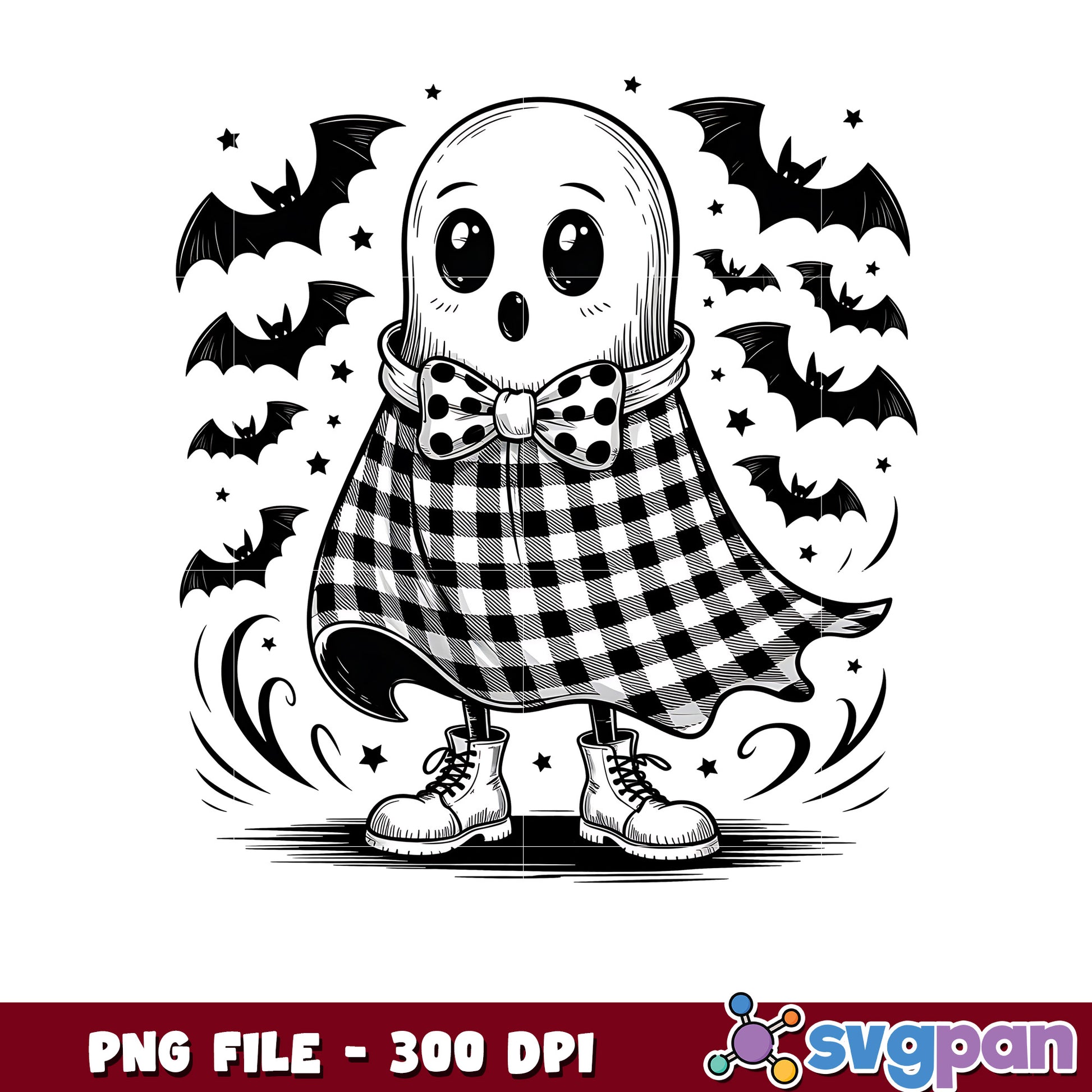 Cute ghost design png, halloween holiday, halloween candy png