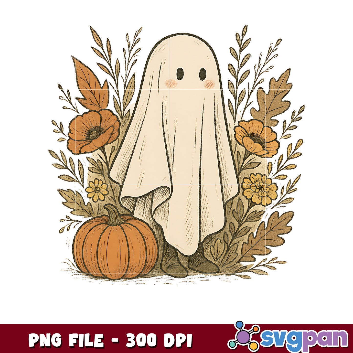 Cute ghost halloween png, halloween holiday, halloween candy png