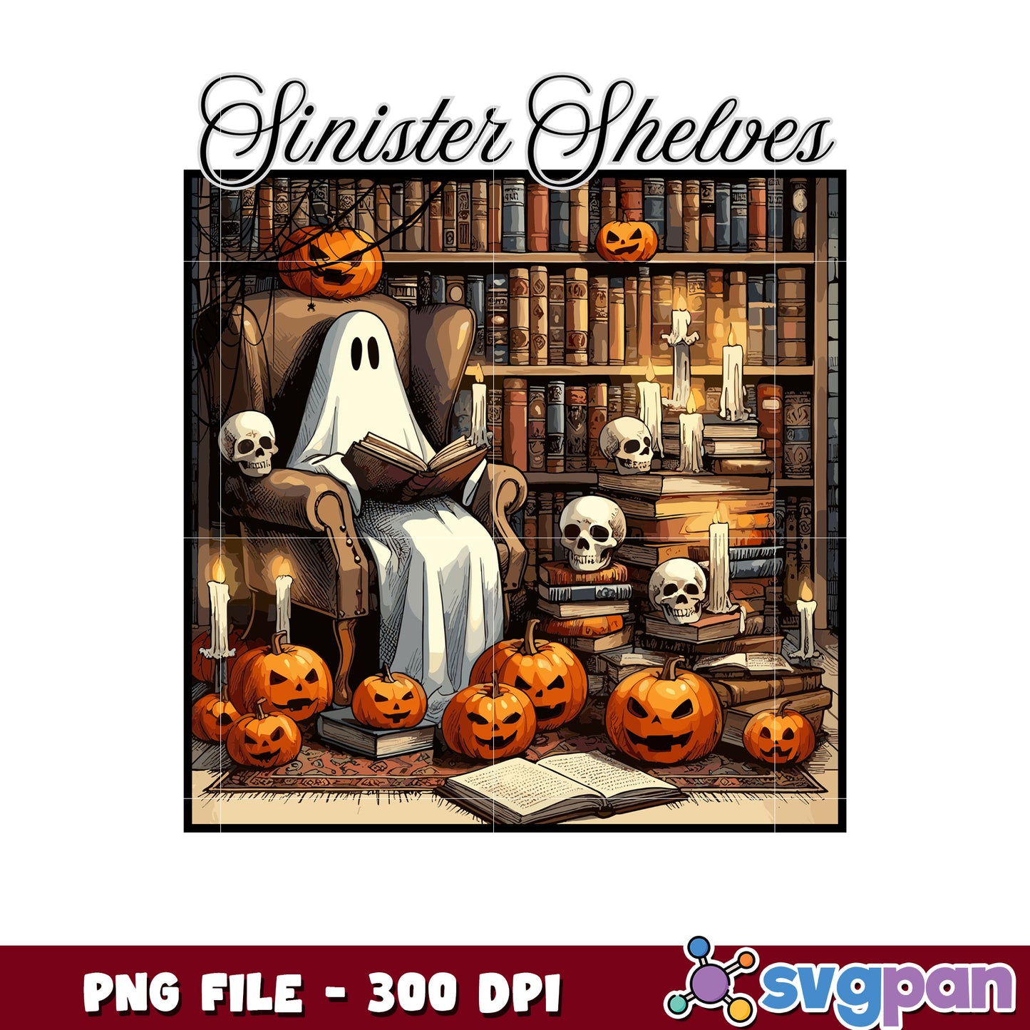Cute ghoul readign books png, halloween horror characters png, halloween town png