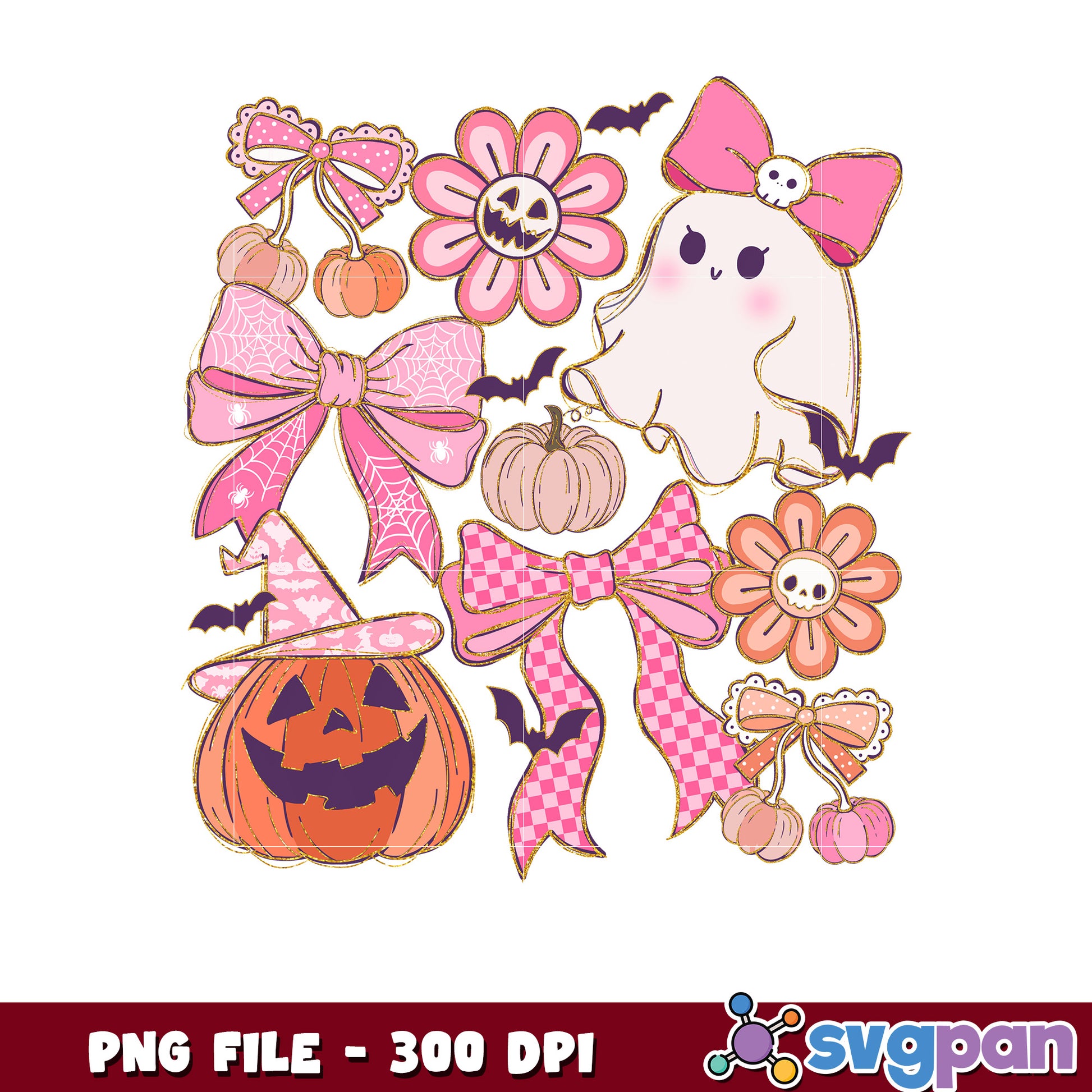 Cute hallowen design png, halloween candy​ png, halloween design png