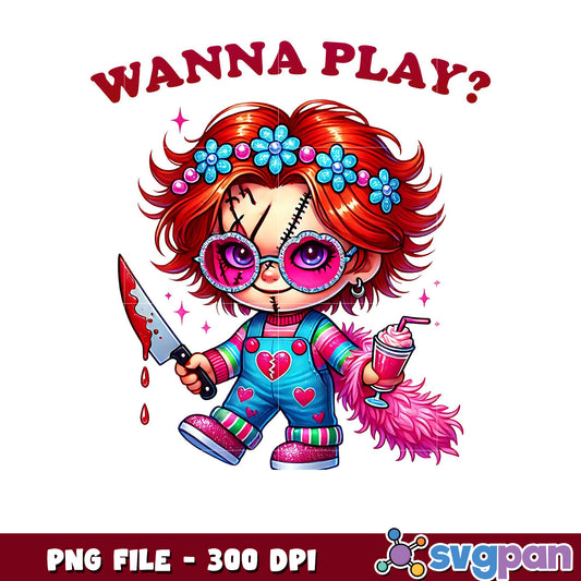 Cute horror character illustration, perfect for Halloween decor