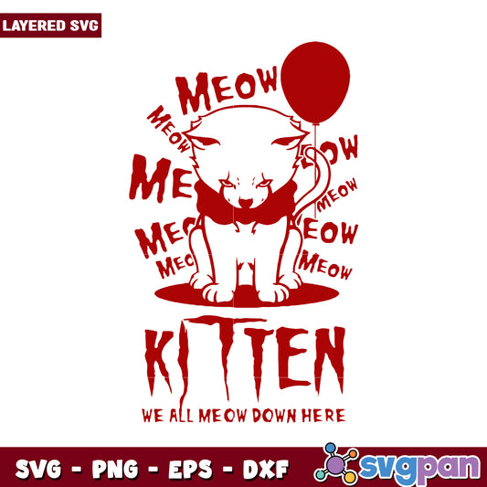 Cute kitten design with playful text, perfect for cat lovers gifts