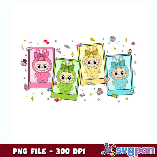 Cute labubu design png, adorable labubu png, kawaii labubu png