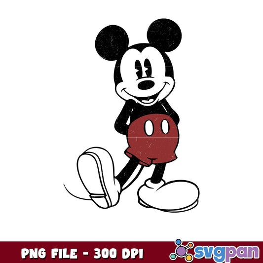 Cute mickey mouse design png, disney png, disney channel png