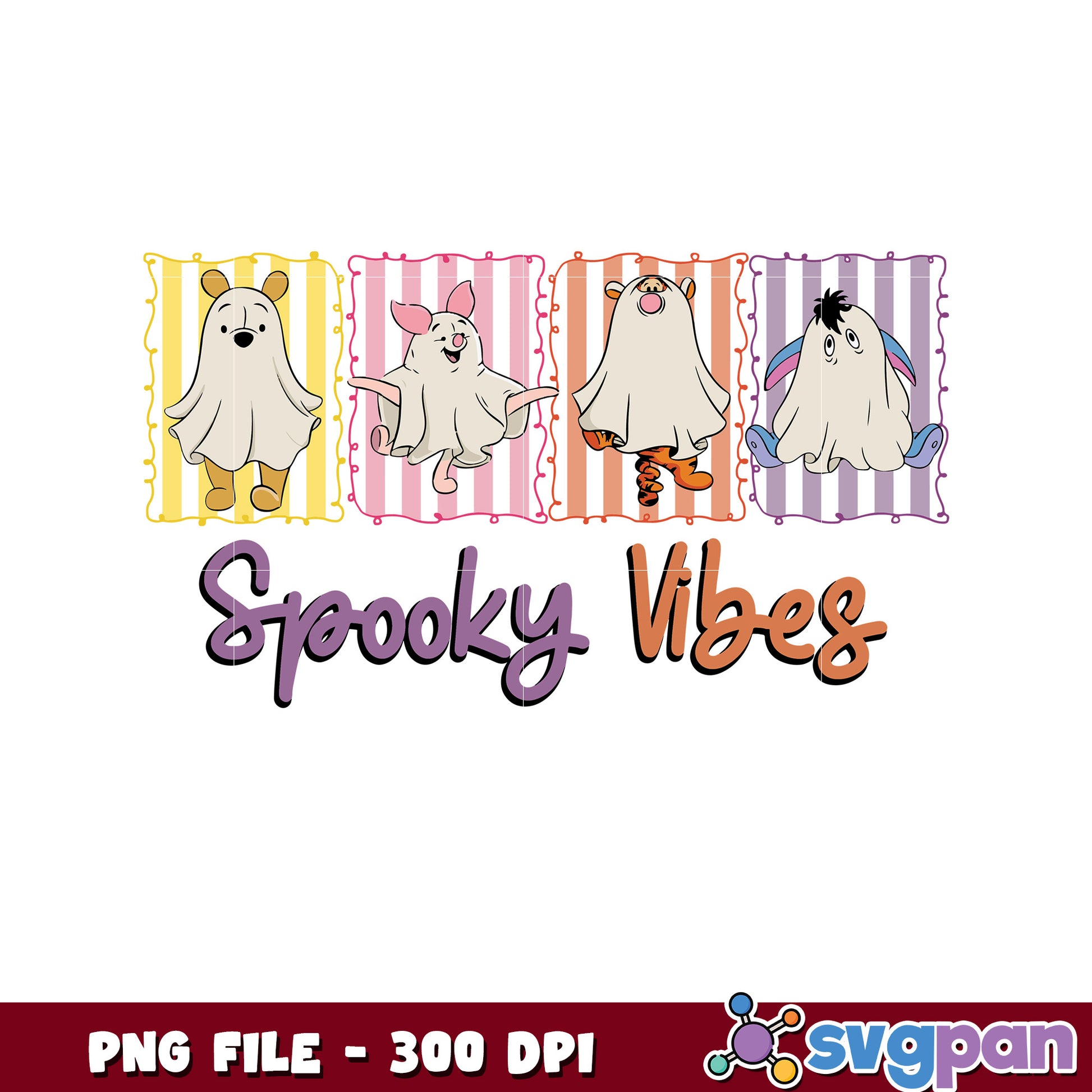 Cute spooky shost vibes png, trick or treat png, halloween skeletons​ png
