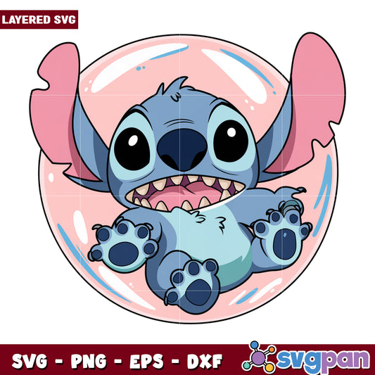 Cute stitch png, disney cartoons png, lilo and stitch png