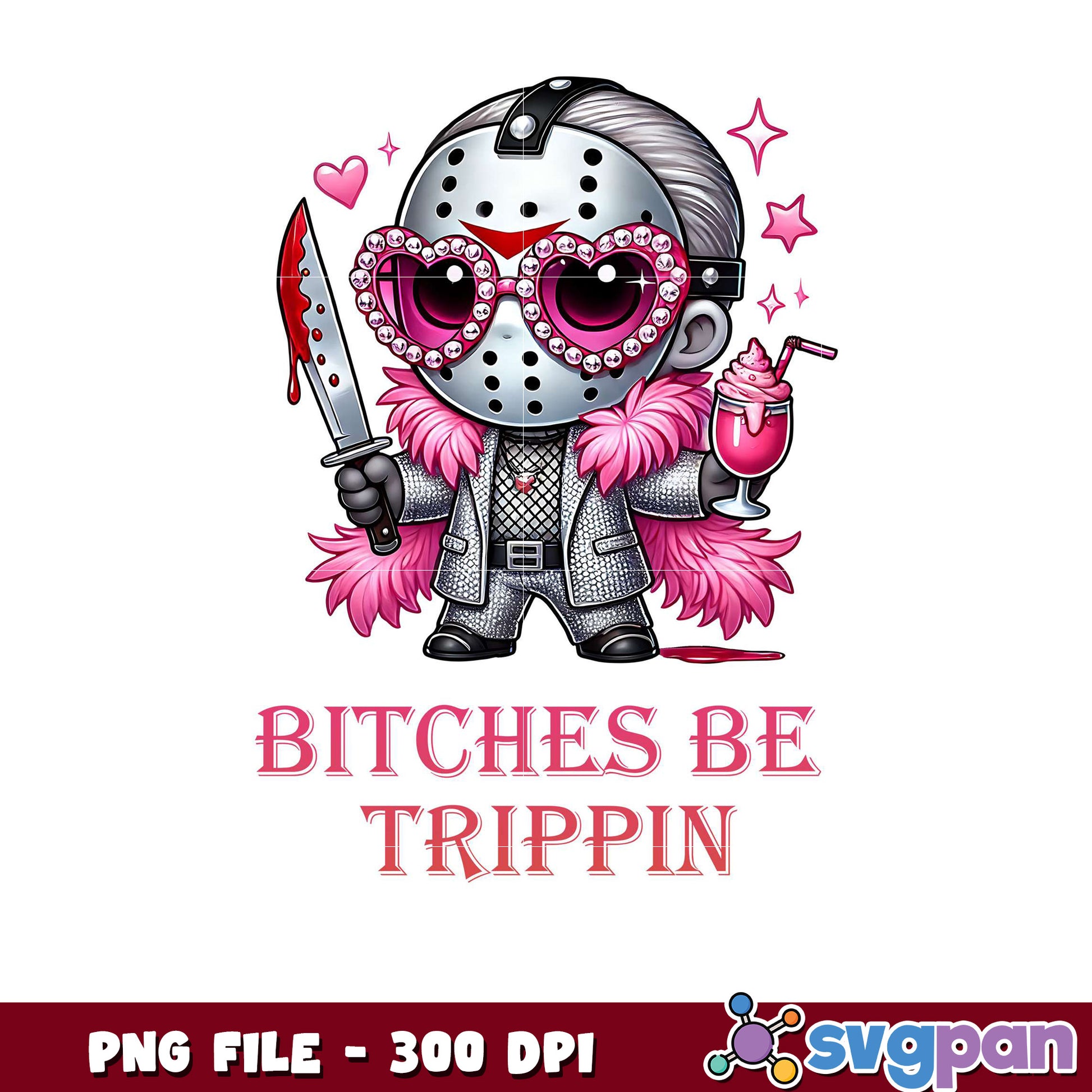 Cute stylish character design for trendy decor, ideal for parties