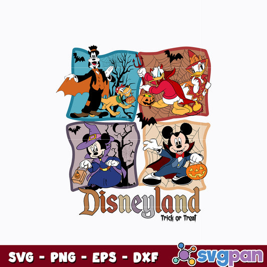 Halloween Svg, Mouse And Friends svg