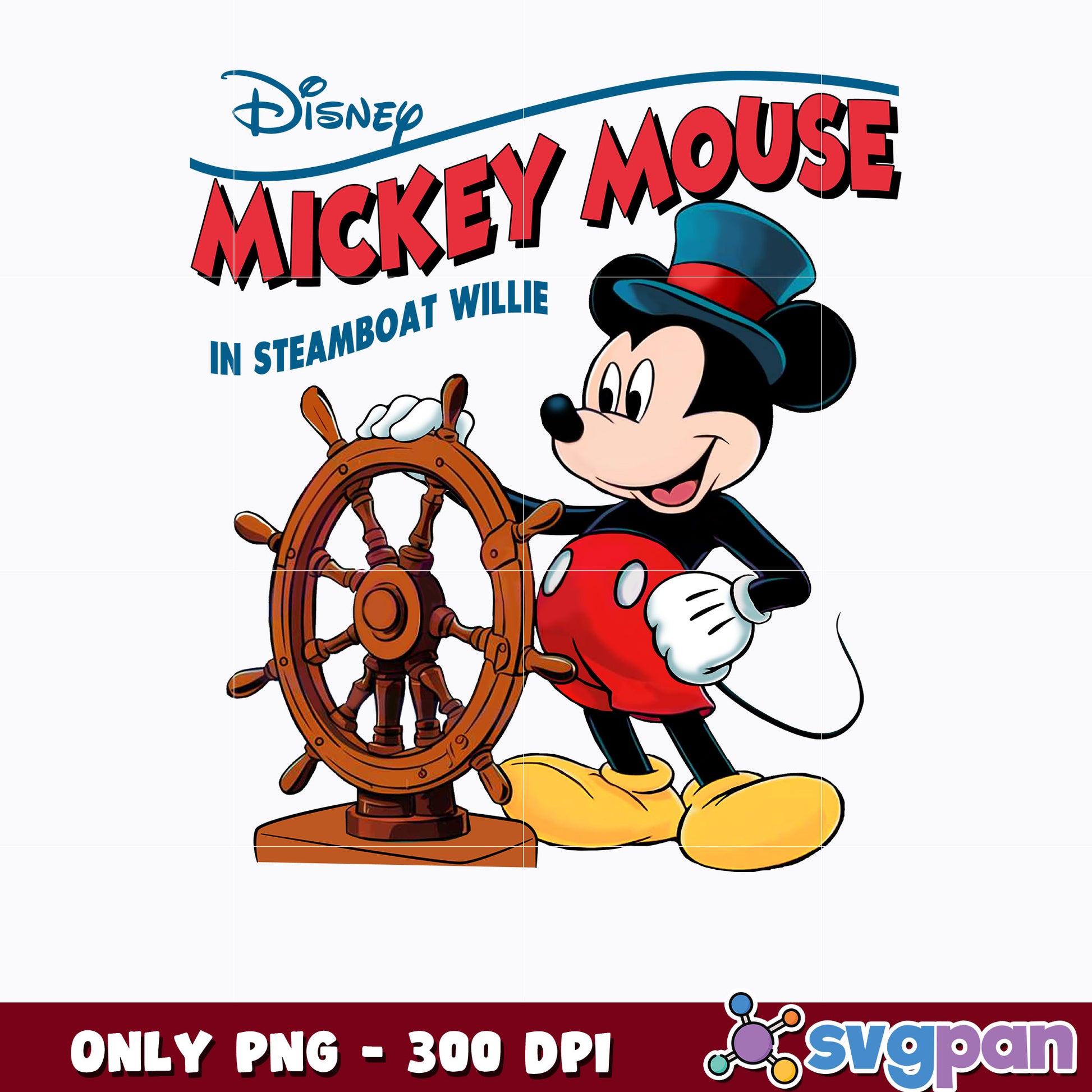 Funny Mickey Mouse Steamboat Willie Png