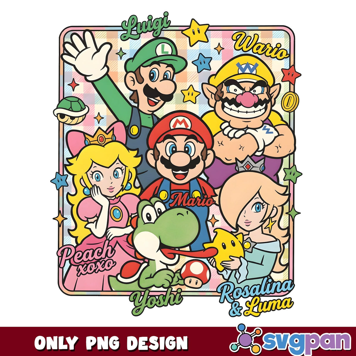Super Mario Characters With Names PNG, Nintendo PNG – svgpan