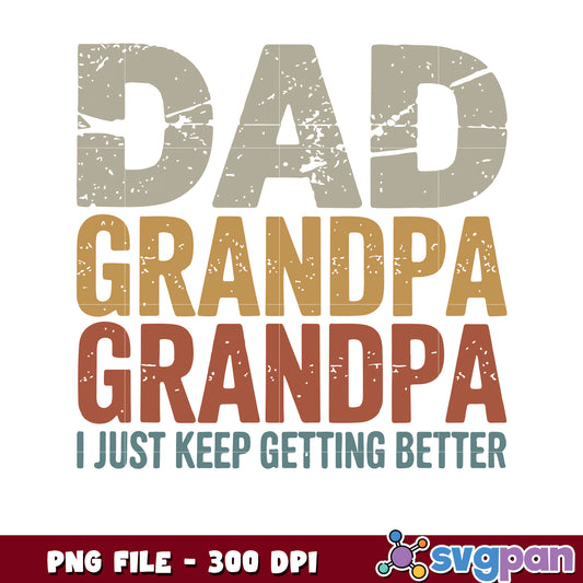 Dad Grandpa Grandpa PNG 300 DPI Download