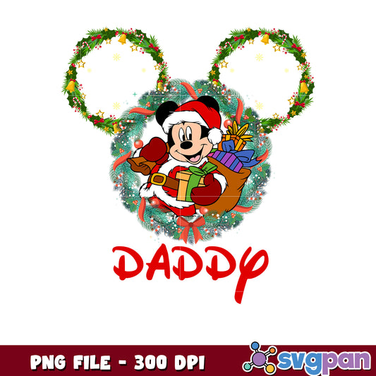 Daddy png, happy christmas​ png, vacations png