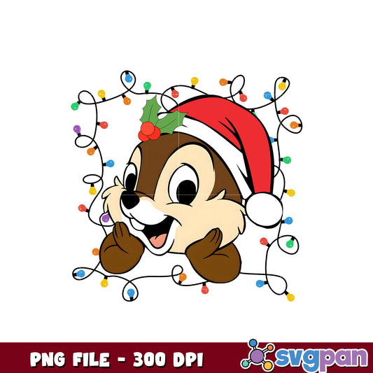 Dale double png, christmas png, disney christmas ​png