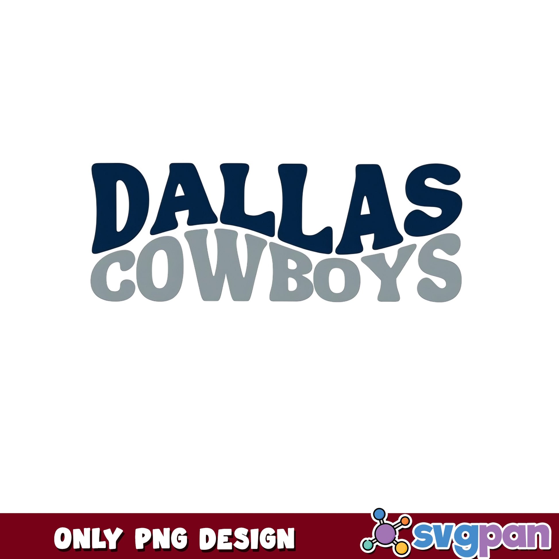 Dallas Cowboys Wavy PNG, NFL Football Team PNG, Cowboys PNG