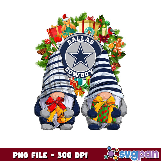 Dallas cowboys christmas png, list of nfl teams png, chrismas gnome​ png