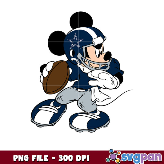 Dallas cowboys nfl mickey mouse logo png, american football league png, nfl teams png