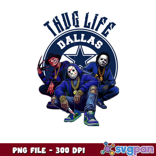 Dallas cowboys thug life design png, nation football league png, super bowl 2025 png