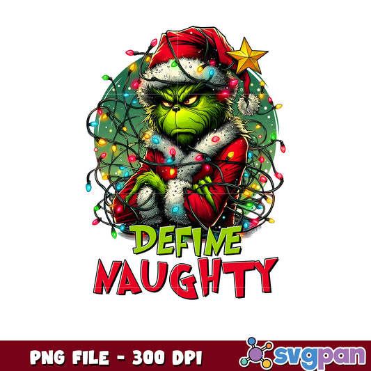 Define naughty png, grinch clipart png, grinches​ ​png