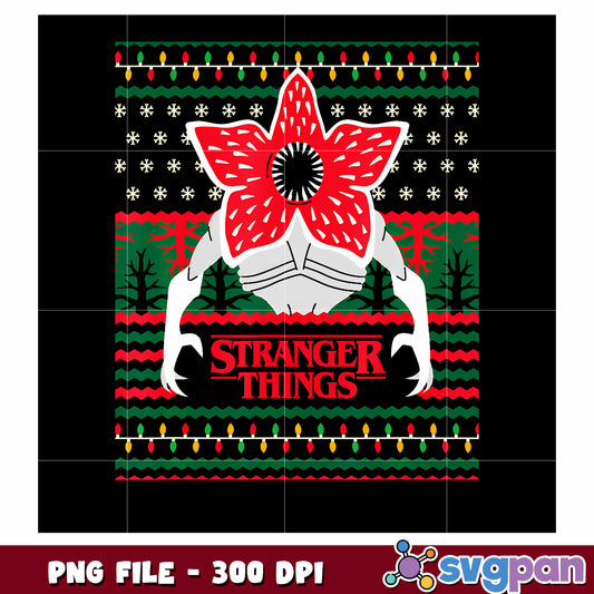Demogorgon png, shadow monsters png, hawkins town png
