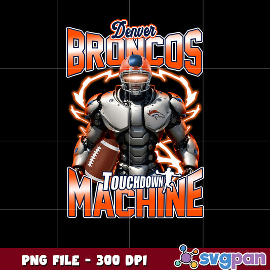 Denver broncos touchdown machine png, super bowl 2025 png, nfl games today png