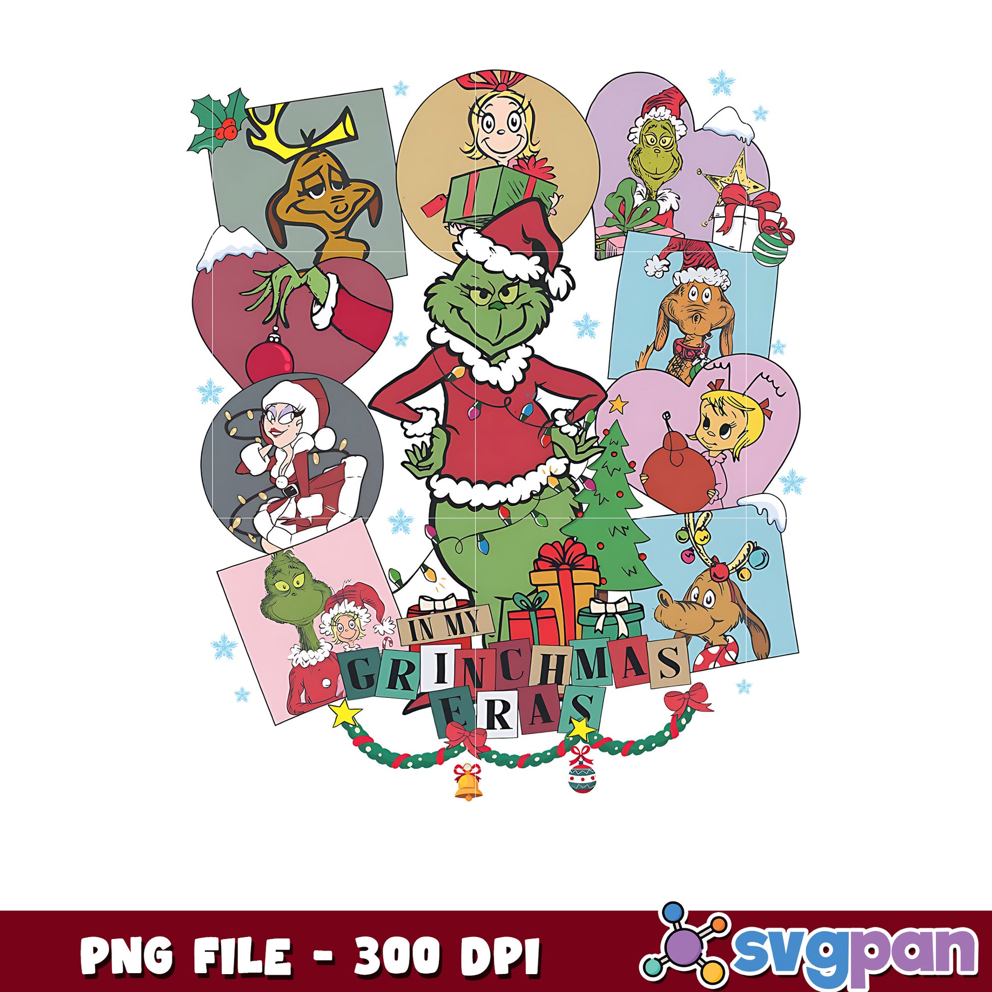 Design of Grinchmas Eras png, grinch memes png, grinchmas png