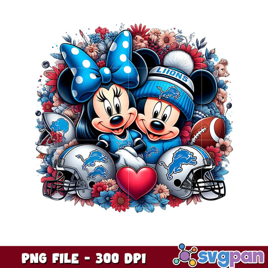 Detriot lions png, nfl scores png, mickey mouse lions png