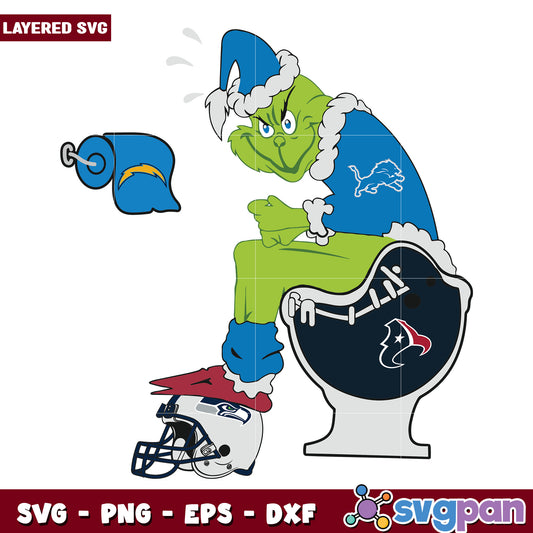 Detroit lions funny svg, nfl games svg, american football svg