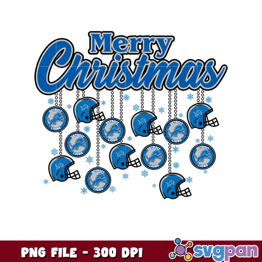 Detroit lions helmet merry christmas png, nfl games today​ png, nfl teams 2025 png