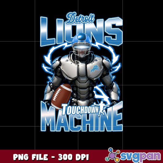 Detroit lions touchdown machine png, super bowl 2025 png, nfl games today png