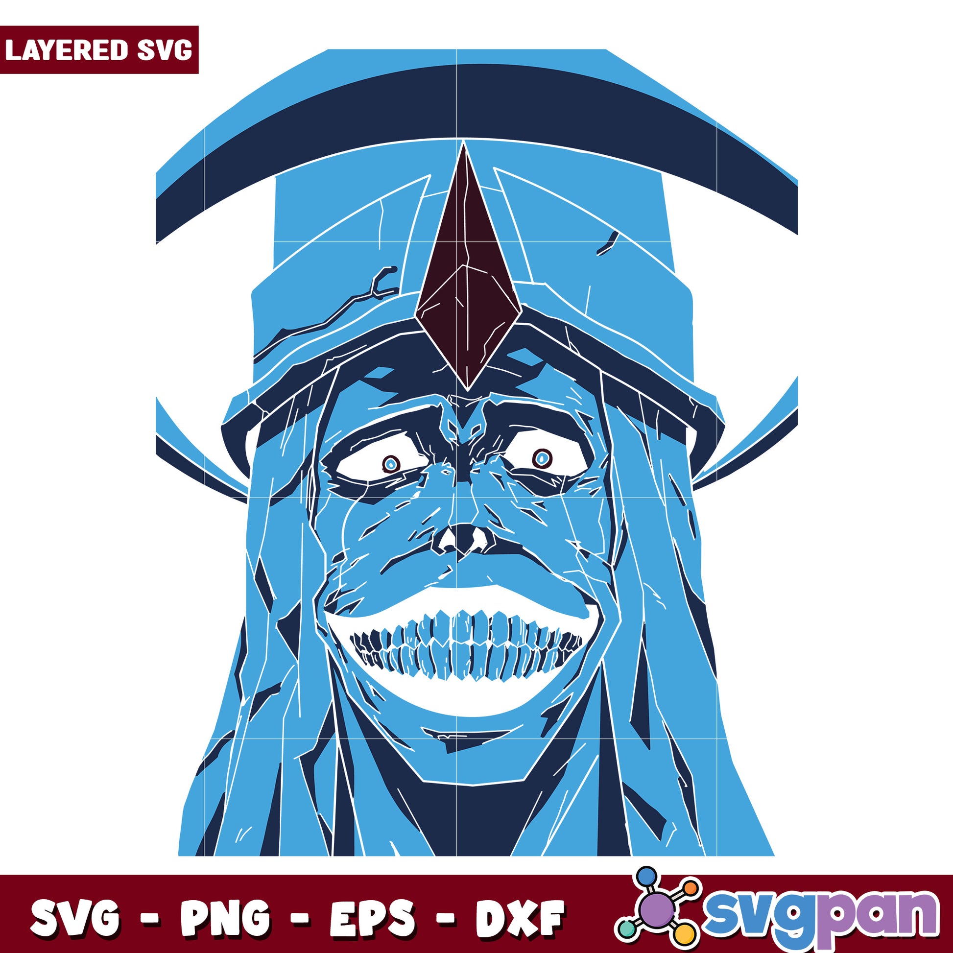 Devil statue design svg, solo leveling characters svg, solo leveling season 2 svg