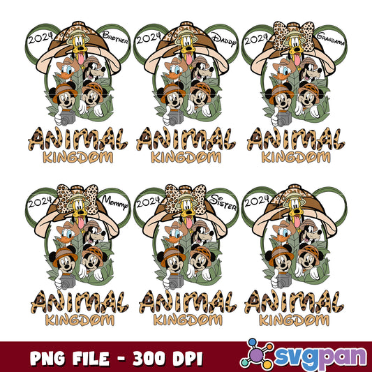Disney Animal Kingdom PNG Bundle 2024