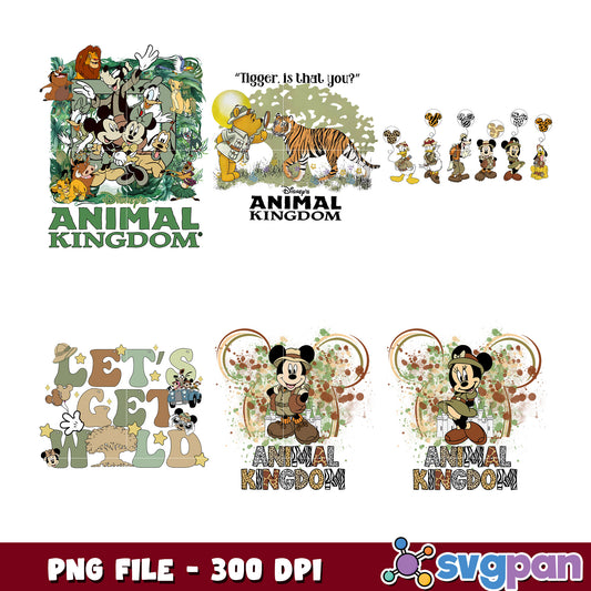 Disney Animal Kingdom PNG Bundle 300 DPI