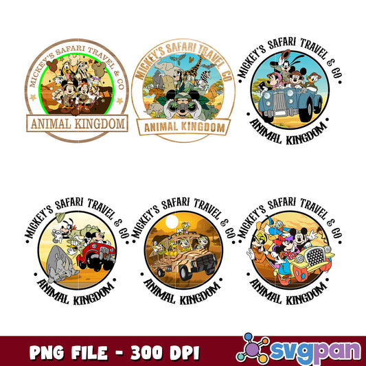 Disney Animal Kingdom Safari Bundle PNG