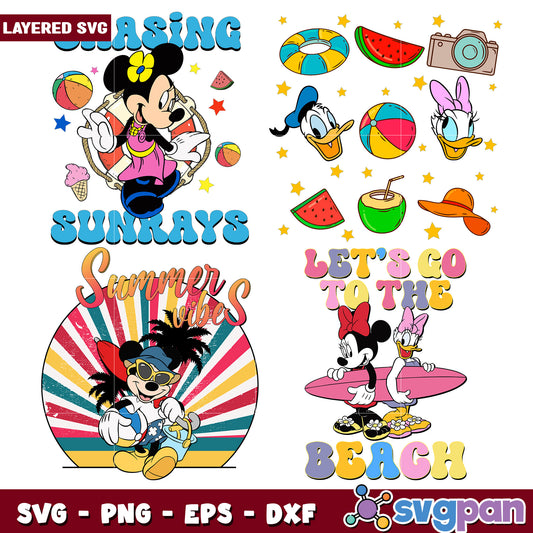 Disney Beach SVG Bundle