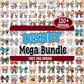 Disney Colorful Bowtie png bundle