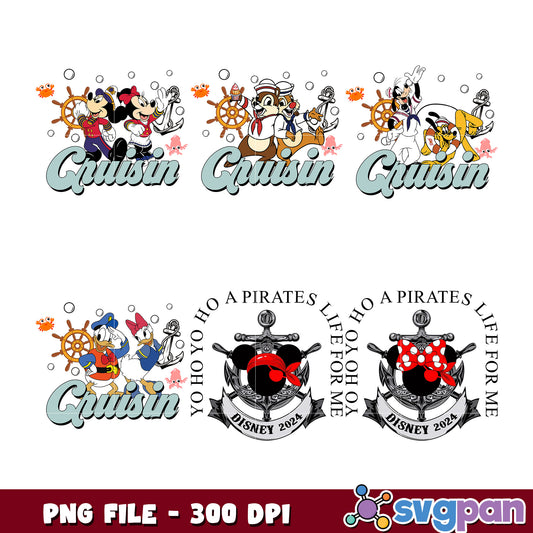 Disney Cruise PNG Bundle 300 DPI