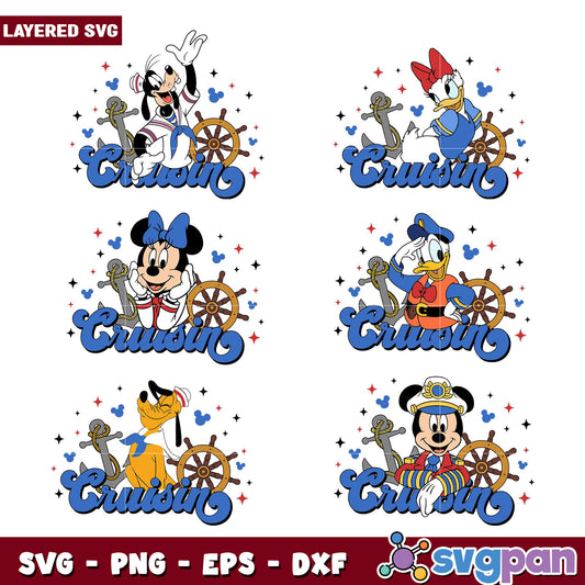 Disney Cruise SVG Bundle