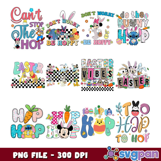 Disney Easter Bundle PNG 300 DPI